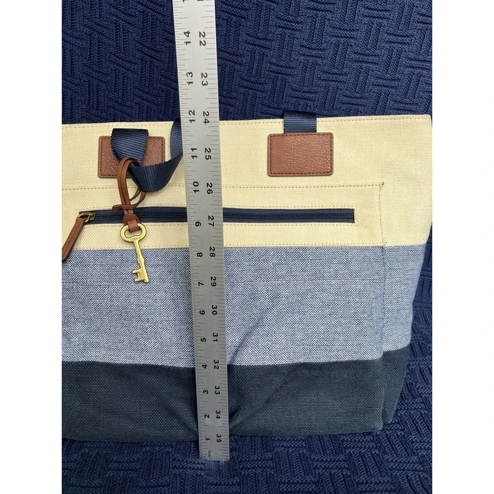Fossil Bailey Color Block Tote Bag